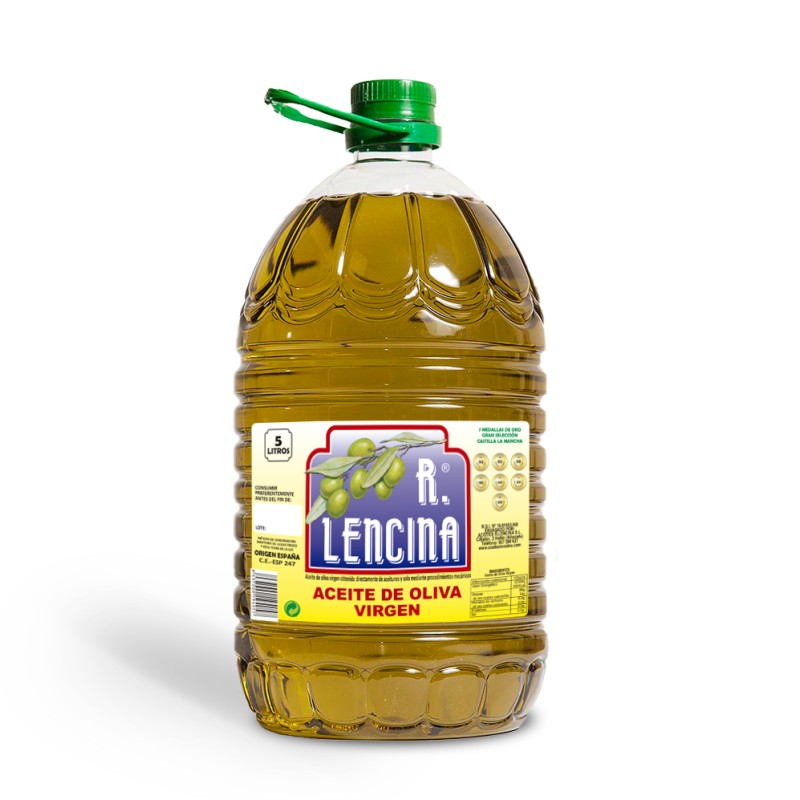 Caja 4 bot 5 litros aceite oliva virgen